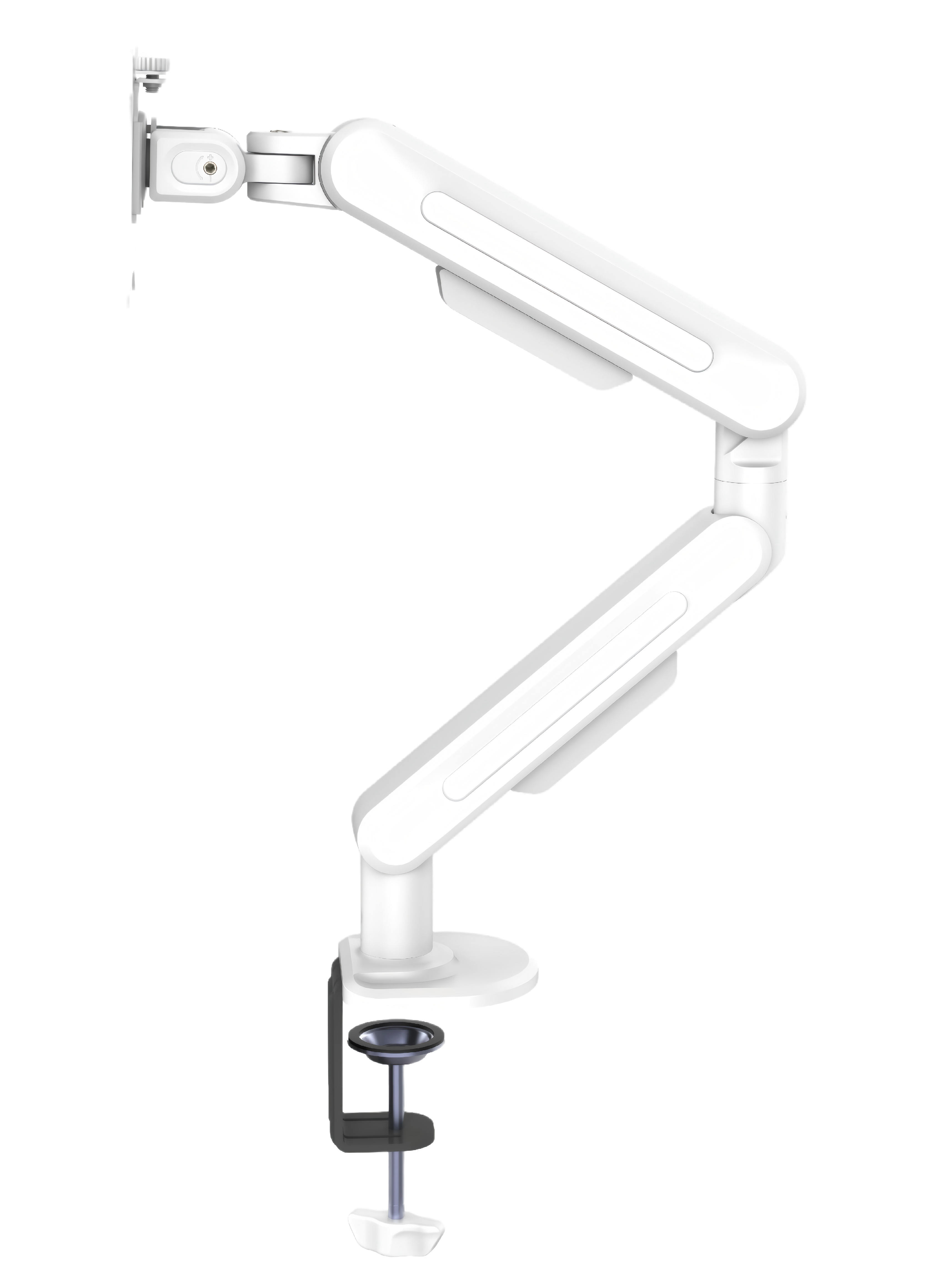 White Monitor Arm